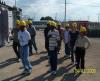Workshop participants heading towards JPS's PCB Storage Facility