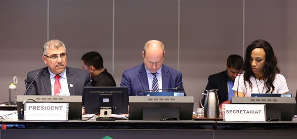 Meeting report from the recent Stockholm Convention COP now available 